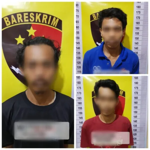 Terekam CCTV, 3 Pemuda di Tegineneng Diamankan Polisi
