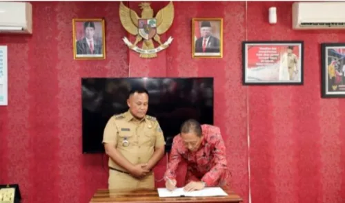 Pemkab Lampung Selatan dan PTPN VII Teken Kerja Sama Optimasi Pemanfaatan Aset