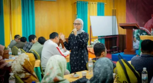 Farah Nuriza Amelia Jadi Pemateri dalam Acara Sosialisasi Stunting di Lamsel