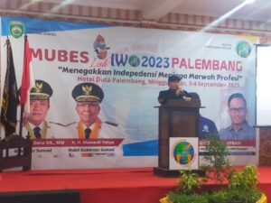 Mubeslub IWO Tahun 2023 Resmi Dibuka, Ketum PP IWO: Kita Sepakati Bersama, Mari Riang dan Gembira