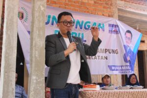 Anggota Komisi III DPRD Provinsi Lampung, M. Junaidi Awali Reses Perdana di Sabah Balau