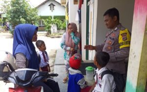 Polres Metro Lakukan Sosialisasi Pelayanan Call Center 110 Kepada Masyarakat