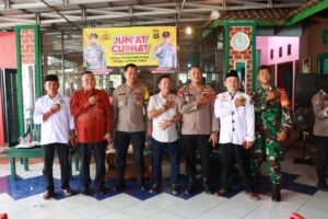 Kunjungi Desa Cempaka Nuban, Polres Lamtim Dengarkan Aspirasi Masyarakat