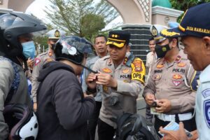 Polres Metro Gelar Kampanye Keselamatan Berlalulintas Ops Zebra Krakatau 2023