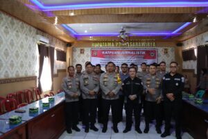 Tingkatkan Kemampuan Jurnalistik Personil Polres Lambar, Bid Humas Polda Lampung Berikan Pelatihan