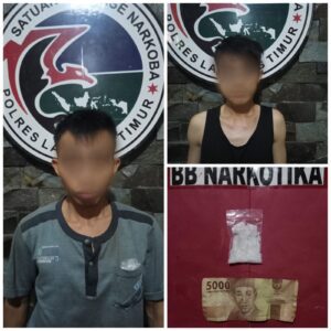 Edarkan Sabu, Seorang Pria Ditangkap Sat Res Narkoba Polres LamTim