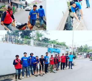 Luar Biasa! Setiap Hari Jumat KNPI Bumi Waras Bersih Lingkungan