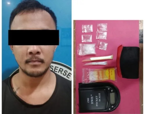 Miliki Sabu, Pria ini Berhasil Diringkus Sat Res Narkoba Polres Lampung Tengah