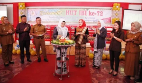 Bupati Lampung Selatan Hadiri Peringatan HUT ke-72 IBI