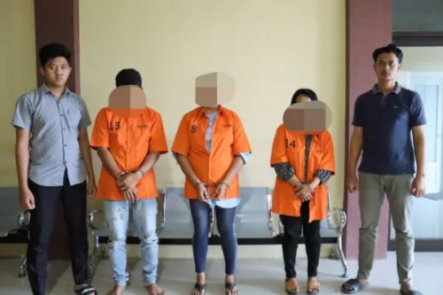 Tiga Warga Bandar Lampung Ditangkap Polisi karena Tertangkap Mencuri Pakaian di Sukoharjo Pringsewu
