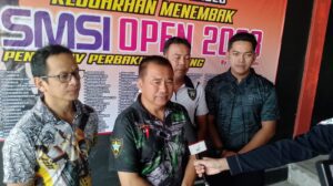 Donny Irawan, Ketua SMSI Lampung Resmi Membuka Kejuaraan Menembak SMSI Open tahun 2023