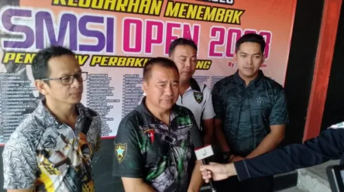 Donny Irawan, Ketua SMSI Lampung Resmi Membuka Kejuaraan Menembak SMSI Open tahun 2023