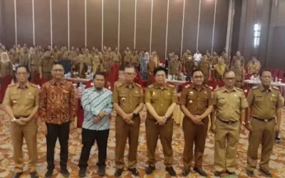 BPBJ Menggelar Rapat Evaluasi Pengadaan Barang dan Jasa Metode Tender dan E-purchasing tahun 2024