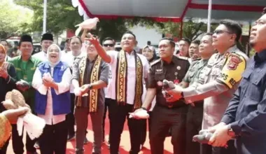 Deklarasi Damai, Bupati Nanang Ermanto Ajak Seluruh Lapisan Ciptakan Suasana Kondusif