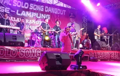 Festival Lomba Solo Song Pemkot Bandar Lampung Berjalan Sukses, Peserta dan Penonton Antusias