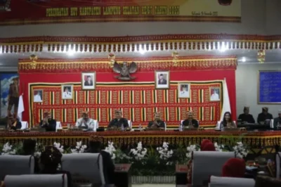 HUT Lampung Selatan Ke 67, DPRD Lampung Selatan Gelar Rapat Paripurna