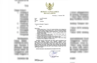 Pj. Bupati Tanggamus Himbau Seluruh Camat Untuk Melepas Sticker Bupati dan Wakil Bupati di Mobil Ambulance Milik Pekon