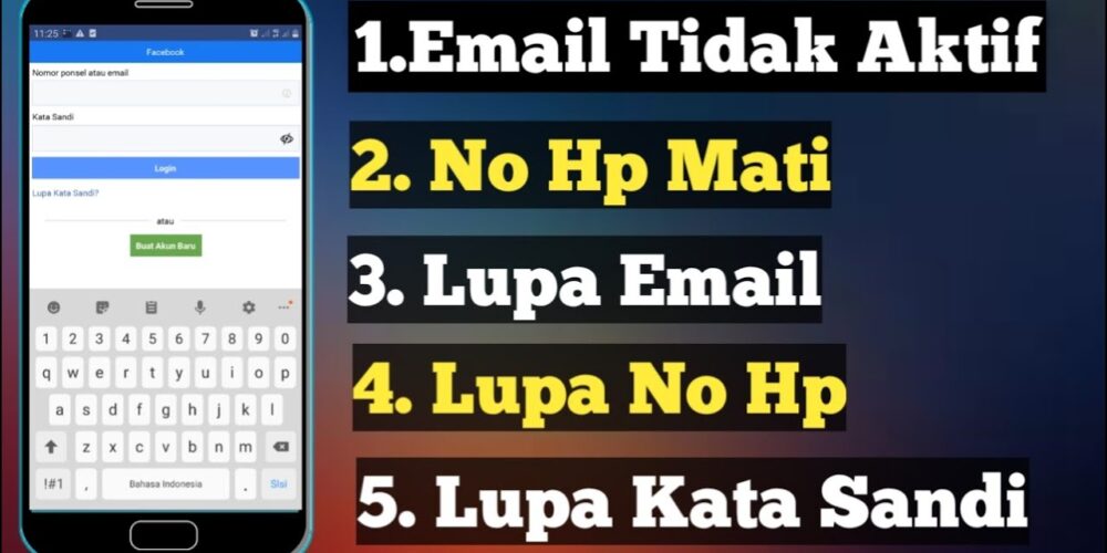 Lupa Kata Sandi Facebook