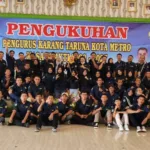 Welly Adiwantra Dikukuhkan Sebagai Ketua Karang Taruna Kota Metro