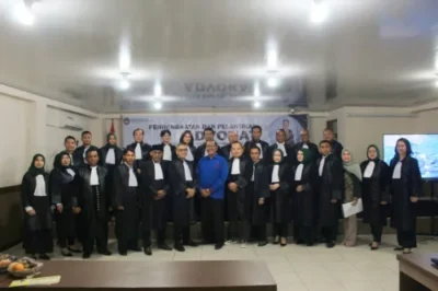 17 Advokat Persadin Lampung diambil Sumpahnya di Pengadilan Tinggi Tanjung Karang