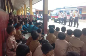 Cegah Prilaku Bullying Sejak Dini di Kalangan Pelajar, Satbinmas Polres Pesawaran Gelar Sosialisasi