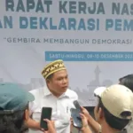 ARMADA Bersama KPU RI, BAWASLU RI, dan Para Tim Capres-Cawapres Melangsungkan Deklarasi Pemilu Damai