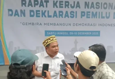 ARMADA Bersama KPU RI, BAWASLU RI, dan Para Tim Capres-Cawapres Melangsungkan Deklarasi Pemilu Damai