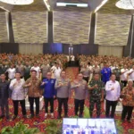 Ciptakan Pemilu Damai 2024, Walikota Bandar Lampung Hadiri Apel Sinergitas 6 Pilar