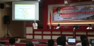 Diskominfo Lampung Selatan Gelar Sosialisasi Tata Kelola SPBE