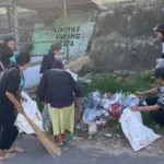 Forum Silaturahmi Relawan Ganjar-Mahfud Bandarlampung Baksos Bersih Lingkungan