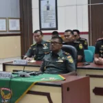 Secara Virtual, Danrem 043/Gatam Ikuti Penandatanganan Nota Kesepahaman antara Menteri Pertanian RI dengan Panglima TNI