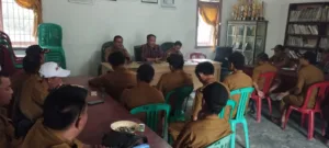 Wah! Baru saja Dilantik, Pj Peratin Berhentikan Seluruh Aparat Pekon Buay Nyerupa secara Sepihak