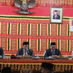 DPRD Kabupaten Lampung Selatan Menggelar Rapat Paripurna Tentang Pengangkatan PAW Anggota DPRD Lamsel