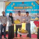 Berantas Buta Huruf Al Quran, Rutan Kota Agung Wisuda 56 Santri