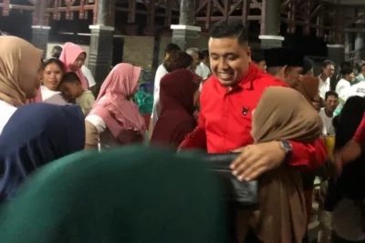 Relawan GM bersama TPD Kampanyekan Program Ganjar-Mahfud di Pulau Sebesi