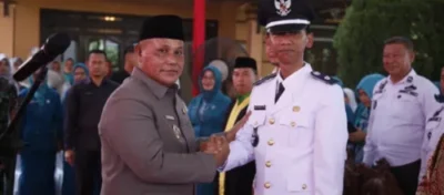 Lantik Kades PAW Desa Negara Ratu Kecamatan Natar, Ini Pesan Bupati Lampung Selatan