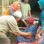Alamanda Tanggamus Tanggap Cepat Kunjungi Lansia Penderita Herves dan Stroke