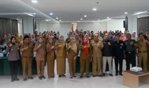 Walikota Bandar Lampung Buka Rapat Evaluasi Jejaring Skrining Layak Hamil, ANC dan Stunting