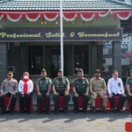 Walikota Bandar Lampung, Hj. Eva Dwiana Menghadiri Kunker Danpusterad dalam Rangka Kegiatan Tatap Muka bersama Forkopimda Kota Balam