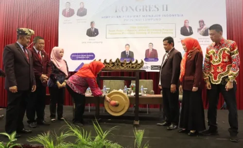 Walikota Bandar Lampung Menghadiri Acara Pembukaan Kongres dan Seminar HPMI Provinsi Lampung