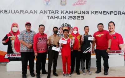 Walikota Bandar Lampung Menghadiri Acara Penutupan Kejuaraan Antar Kampung Kemenpora Tahun 2023