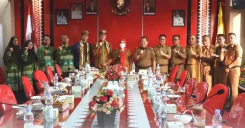 Walikota Bandar Lampung, Hj. Eva Dwiana menyambut baik Silaturahmi Duta Besar Palestina untuk Indonesia