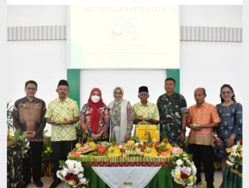 Walikota Eva Dwiana Hadiri Acara Peringatan HUT Yayasan Kartika Jaya Ke-56 Tahun 2023