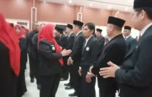 Walikota Eva Dwiana Melantik Sejumlah Pejabat di Lingkungan Pemkot Bandar Lampung