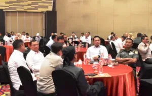 Danrem 043/Gatam Hadiri Rakor Upsus Akselerasi Padi dan Jagung di Wilayah Provinsi Lampung 2023-2024