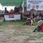 Kolaborasi TPD dan Relawan Ganjar-Mahfud Lampung Gelar Acara Kuda Lumping di Desa Kali Sari