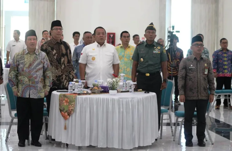 Terima Penghargaan KPU Provinsi Lampung, Danrem: Korem 043/Gatam Siap Bersinergi Mengamankan Pemilu Tahun 2024