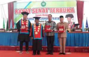 Ketua DPRD Lampung Hadiri Wisuda Sekolah Tinggi Agama Islam Al-Ma’arif Kalirejo