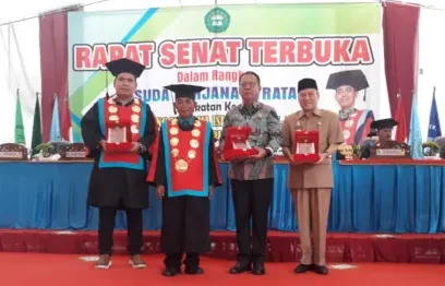 Ketua DPRD Lampung Hadiri Wisuda Sekolah Tinggi Agama Islam Al-Ma'arif Kalirejo, Lampung Tengah