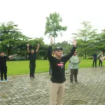PJ Bupati Tanggamus Ir. Mulyadi Irsan Senam Bersama dalam Rangka Hari Kesehatan Nasional